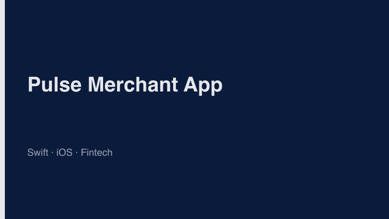 Pulse Merchant App